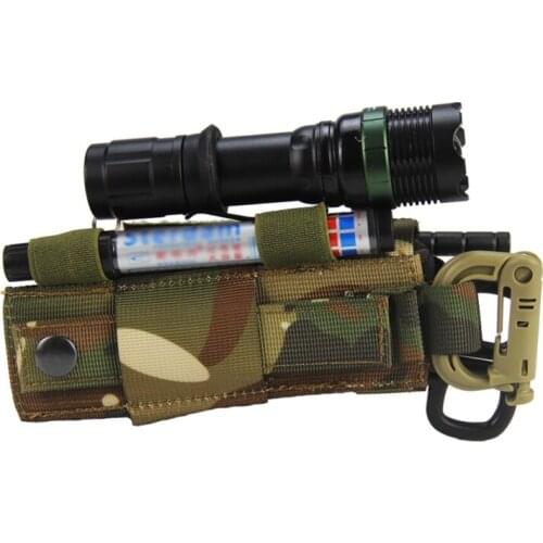 First Aid Quick Flashlight Scissors Hanging Bag Slow Release Buckle Medical Military Tactical Tourniquet Strap