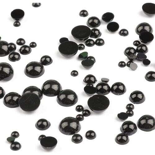 Black Plastic Round Safety Eyes For Bear Doll Animal Puppet DIY Creative Crafts Children Kids Toys Eyes Accessories