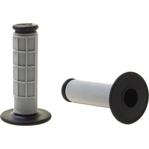 Black Hand Grips TPE rubber handle grips For KX65/85 KX250F KX450F KLX110 KLX250 KLX450 Dirt Bike MX Enduro Supermoto