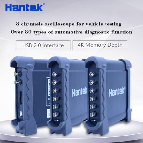 Hantek 1008C Programmable Digital Multimeter Automotive Oscilloscope 8 Channels PC Storage Osciloscopio USB Diagnostic 1008C