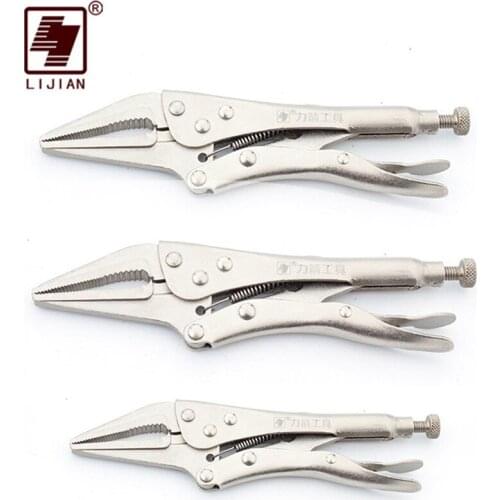 Vigorous Pliers Needle Nose Pliers Straight Mouth Long Mouth Fish Mouth Pliers Clamping Pliers Welding Pliers Fixed Pliers