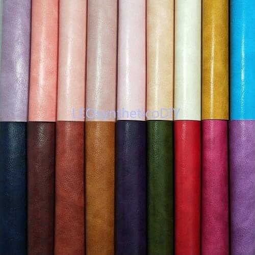 1PC 21X29CM Synthetic Letaher, Cuero Sintetico Crazy Horse Leather For Making Bows Accessories LEOsyntheticoDIY T178