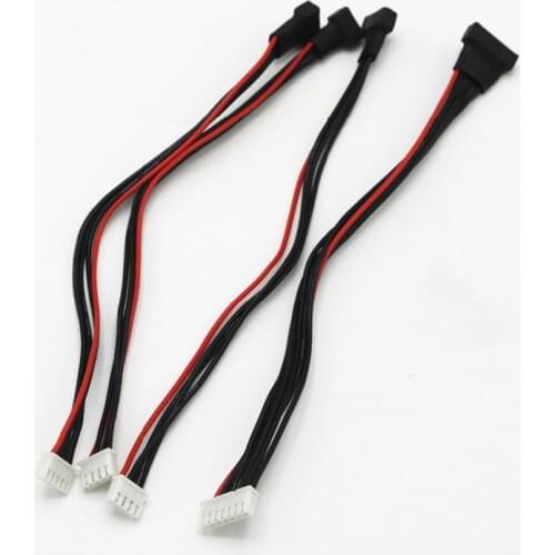 JST-XH 2S 3S 4S 6S 20cm 22AWG Lipo Balance Wire Extension Charged Cable Lead Cord for RC Battery charger 5 PCS/lot