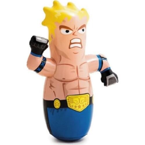 Intex baby fun boxing doll doll tumbler wrestler cartoon auxiliary play inflatable toy
