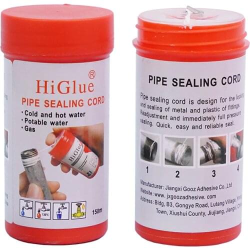 150m New ptfe tape for faucet sealing,Higlue 55 pipe sealing cord thread seal string for plumber sealing