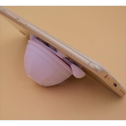 Mobile Phone Holder Creative Tortoise Earphone Cable Winder Silicone Suction Cup Lazy Phone Holder