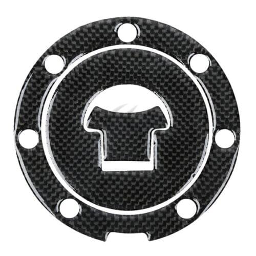 Carbon Fiber Fuel Gas Cap Cover Pad sticker Decal Fit For Honda CBR600RR CBR1000RR