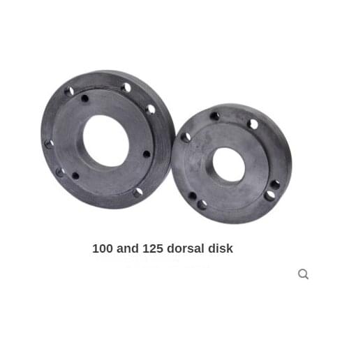 Overdrive 125MM 100MM Back Plate Connecting Plate, Chuck Cover Chuck Flange Instrument Lathe Accessories,free Shipping