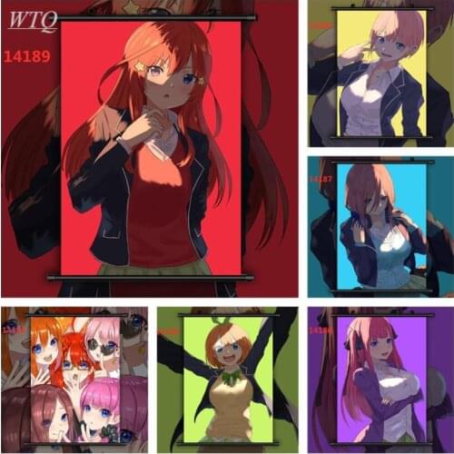 The Quintessential Quintuplets HD Print Wall Poster Anime Posters Canvas Painting Wall Decor Poster Wall Art Picture Home Decor