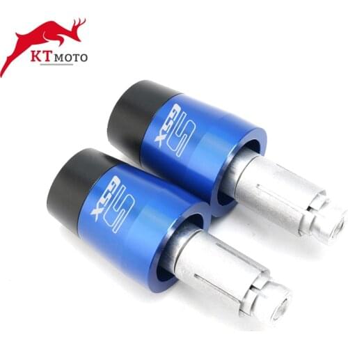 Motorcycle CNC Handlebar Gear Balanced Plug Slider Handle Bar End Grips For SUZUKI GSXS750 GSXS 750 GSX-S1000 GSXS 1000 ALL YEAR