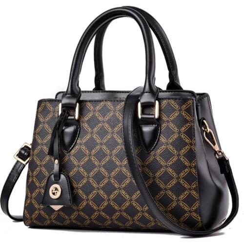 Handbags Women Bags Designer Women Leather Handbag Shoulder Bag for Women 2019 Sac a Main Plaid Ladies Hand Bags