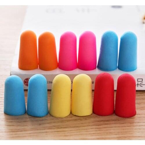 Comfort Earplugs Noise Reduction Foam Soft Ear Plugs Noise Reduction Earplugs Protective For Sleep Slow Rebound Earplugs