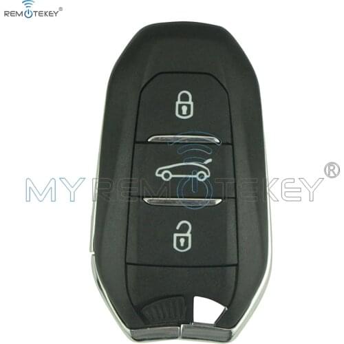 Aftermarket Smart Key Remote Control 3 Button 433.92mhz Id46 Chip For Peugeot Keyless Entry Car Key Remtekey