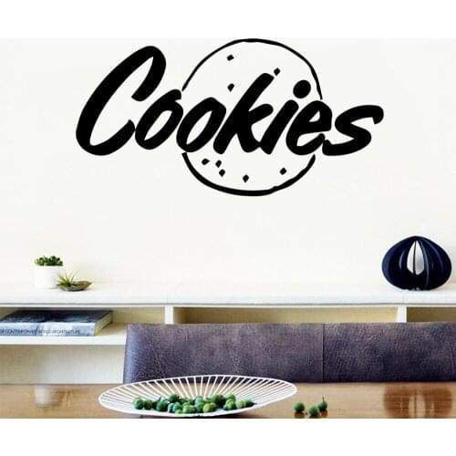 Cartoon Style Cookies Vinyl Self Adhesive Wallpaper Kids Room Nature Decor Background Wall Art Decal