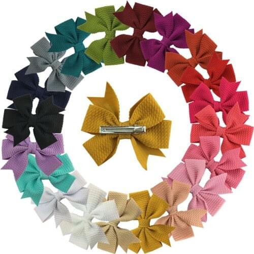 20pcs 3.5 inches Hair Bow Clips Barrettes Princesss Hair Accessories for Baby Girl Toddlers Teens Kids Womens