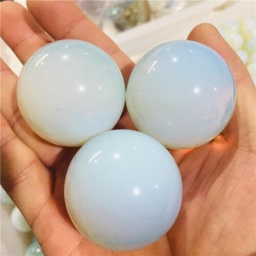 5cm Natural opal crystal crystal healing ball 1pc