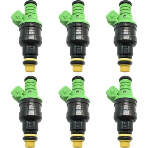 6Pcs Car Fuel injector For Ford Chrysler GM Pontiac 0280150558 EV1 42lb 440cc OEM 0280150558