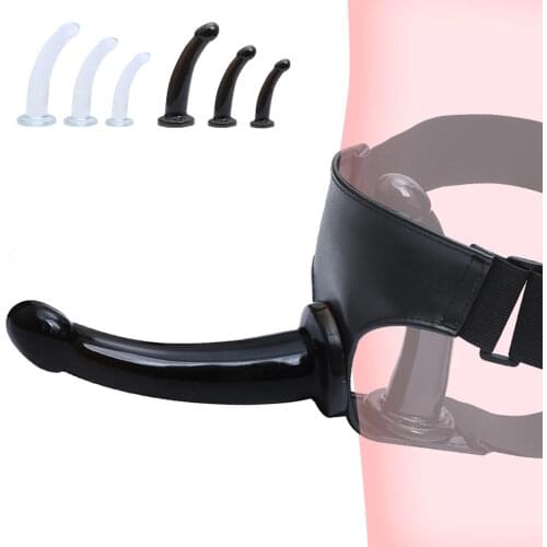 Double Penis Dildo Double Ended Strapon Ultra Elastic Harness Belt Strap On Dildo Adult Sex Toys for Woman Couples Sex Products