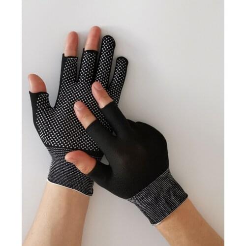 AS Breathable Fishing Gloves 3 Cut Finger Anti-Slip Durable Fishing Cycling Gloves Pesca Fitness Carp Fishing Comofortable