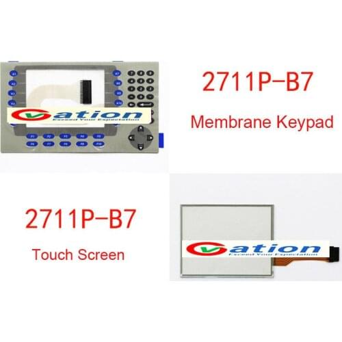 NEW PanelView Plus 700 2711P-B7C4B1 2711P-B7C4B2 Touch Screen+Protective Film