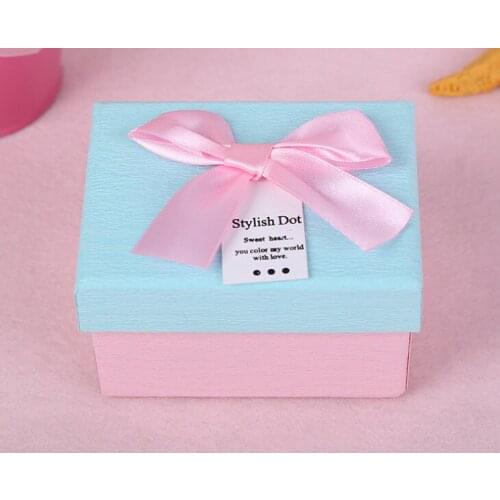 OEM custom logo earring necklace bracelet jewellery packaging boxes with silk insert ring PU leather jewelry box ---DH10651