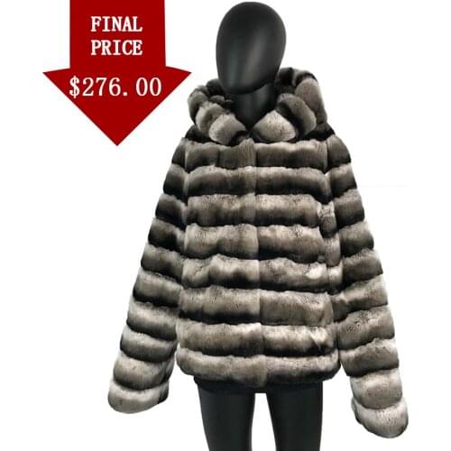 Perissa Gray Fur Coats