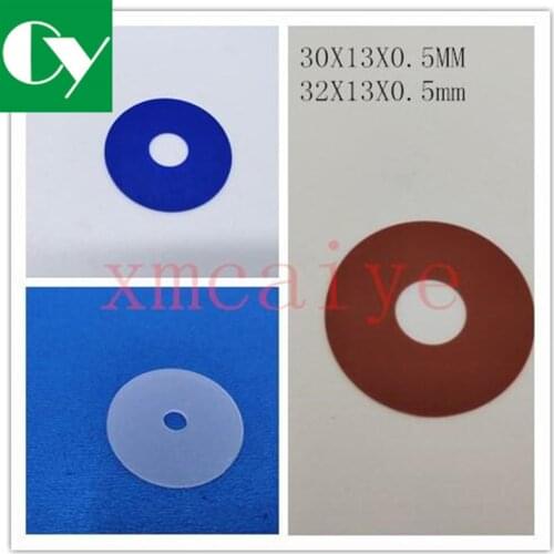 30X13X0.5mm White Red and Blue Rubber sucker For Offset Machinery Printing