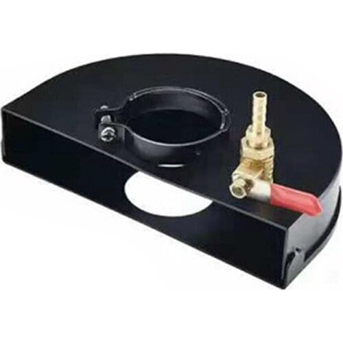 Parts Accessories Water Slotting Cutting Machine Wheel Guard Cover Dust Free Easy Install Larger Angle Grinder Shield With Pump