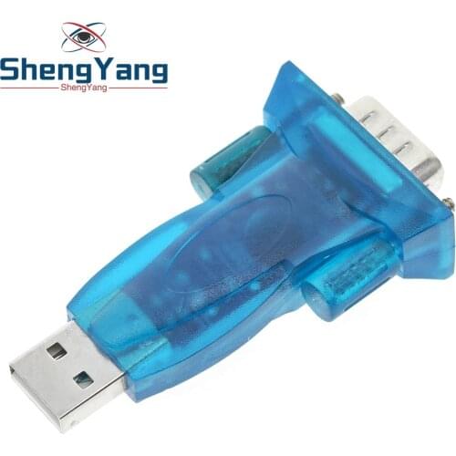 1pcs ShengYang HL-340 USB to RS232 COM Port Serial PDA 9 pin DB9 Adapter support Windows7-64