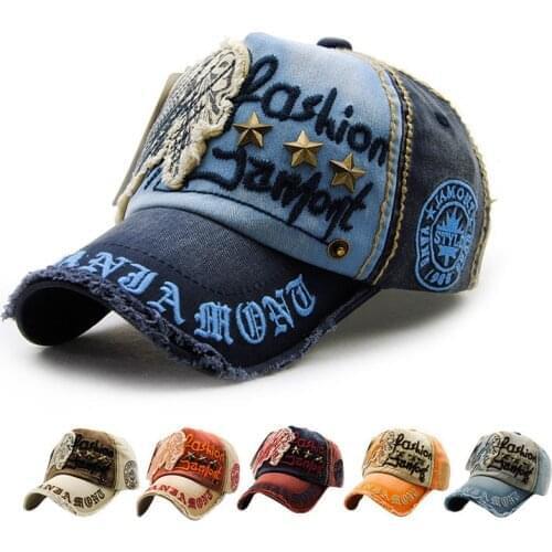 12pcs Cotton Baseball Cap Snapback Hat Summer Hip Hop Fitted Rivet Embroidery Mesh Hats for Men Women