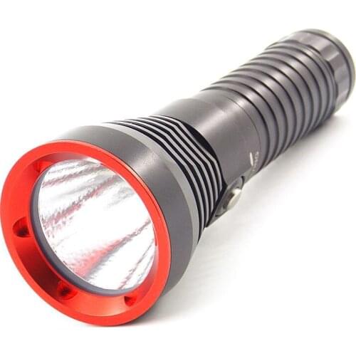 1xCREE XHP70.2 3000 Lumens 3000K 6000K LED Diving Flashlight (1x26650)