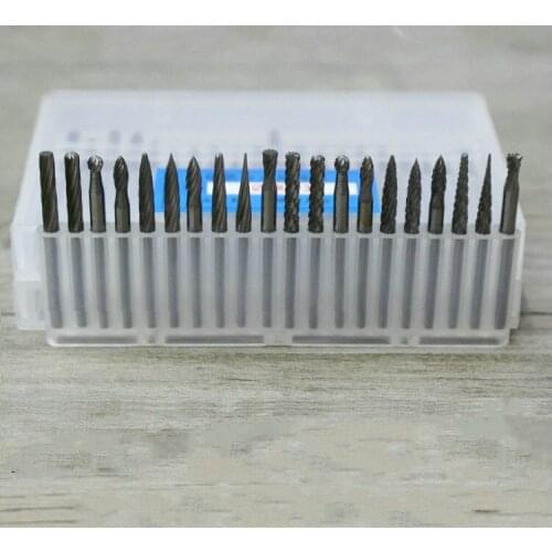 3mm*3mm tungsten carbide rotary burrs grinding head milling cutter grinders, electric grinding head carving carving tools