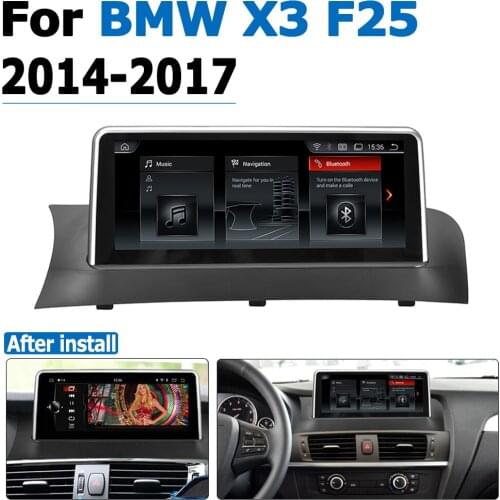 Car Radio DVD Player For BMW X3 F25 2014~2017 NBT Android 8.0 up Autoradio GPS Navigation HD Touch Screen
