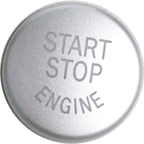 Car Interior Engine Start Stop Switch Button Cover Trim for BMW E90 E91 E92