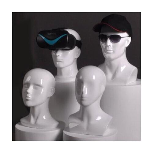 Fashionable Style Hot Sale Fiberglass Head Mannequin Head Model For Sale