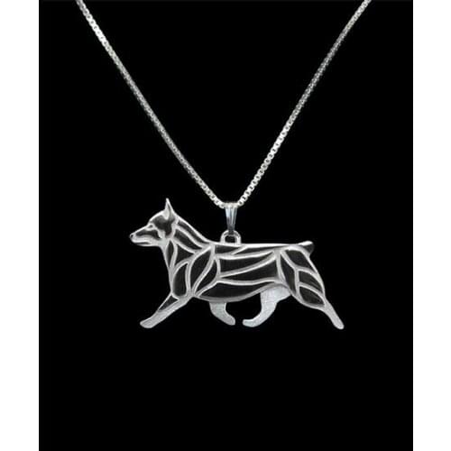 Drop shipping-Swedish Vallhund movement (stub tail) Necklace