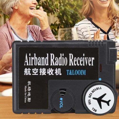 118-136MHz Receiver High Sensitivity Air-to-ground Air-to-air Aeronautical Band Receptor Receiver air-to-aircraft radio calls