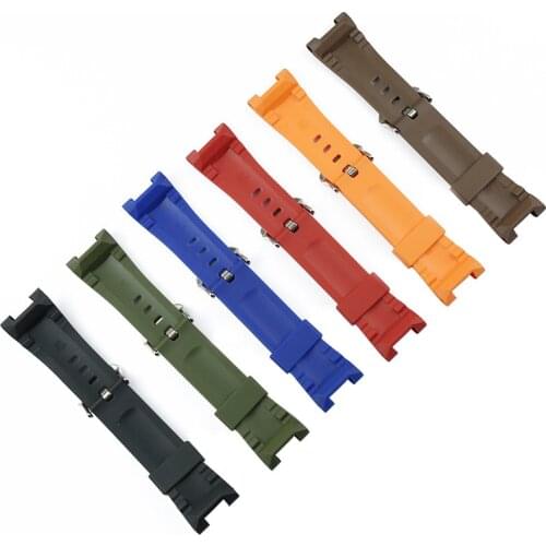 Women Mens Rubber Strap Watch Accessories For Casio GST-210B GST-W300G S300G S110 W100G Replacement Watch Strap WatchBands