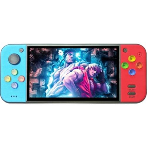 RS-11 5.1\" Retro Handheld Game Console Video Gaming Player TF Card TV Output LX9A