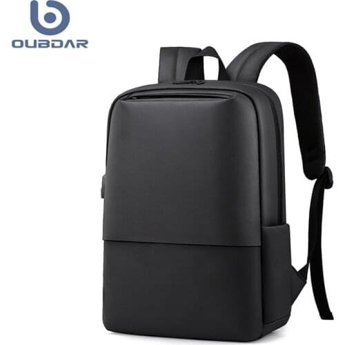 OUBDAR 2020 New Anti Theft Men Back pack Laptop Backpacks School Fashion Travel Male Mochilas USB Charging Schoolbag Unisex bag