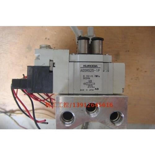 [SA] Kuroda, Japan, the original KURODA A05RS25-1P original solenoid valve spot physical map DC24V --2PCS/LOT
