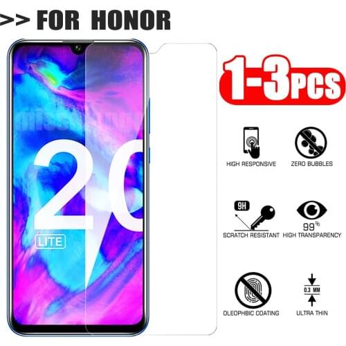 1-3 PCS Tempered Glass for Huawei Honor 10i 10 lite 20i 20 lite pro Screen Protector for Huawey Honor 10 i 20 i lite Glas Film