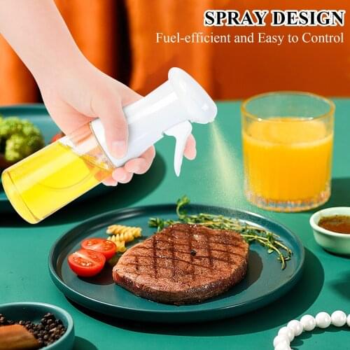 210ml Oil Spray Bottle Cooking Baking Vinegar Mist Sprayer Barbecue Spray Bottle for Kitchen Cooking BBQ Grilling Roasting