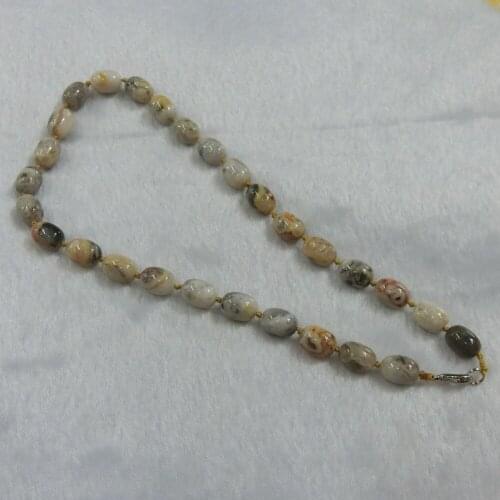 3pcs Fashion Bohemian Tribal Jewelry Knotted Crazy Agates Lazurite Barral Beads Natural Drums Stone Beads Necklace Free Shipping