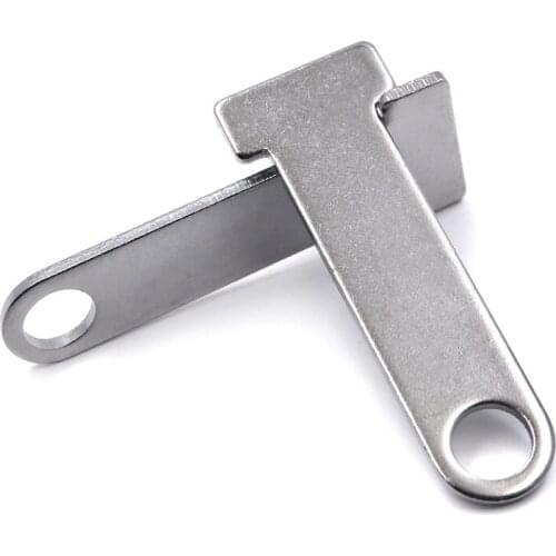 Aftermarket free shipping motorcycle parts Universal Motorcycle Helmet Strap D-Ring Steel Lock Extensions Scooter Biker chrome