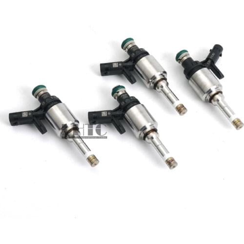 Free Shipping 4x Fuel Injectors Bos ch Genuine For V W Golf G TI MK7 AUDI A3 A4 A5 2.0 TFSI CNCD(OE# 06L 906 036 K)