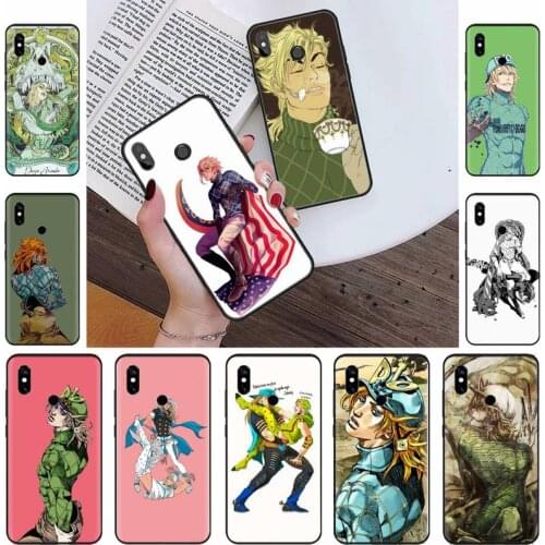 Diego Brando JoJos Bizarre Phone Case For Xiaomi Redmi note 4 4X 8T 9 9s 10 K20 K30 cc9 9t pro lite max