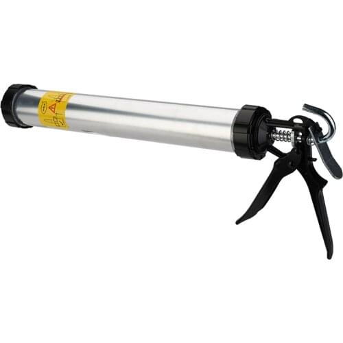 Economy Aluminum Casing Caulking Gun Durable Sausage Silicone Gun Glass Glue Gun Adhesive Sealant Guns caulking tool