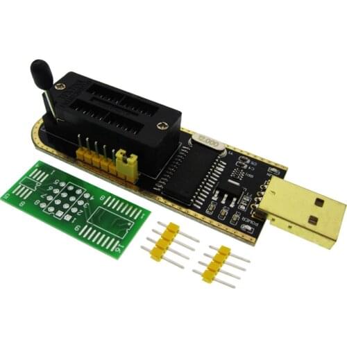 HAILANGNIAO 10pcs CH340 CH340G CH341 CH341A 24 25 Series EEPROM Flash BIOS USB Programmer with Software & Driv