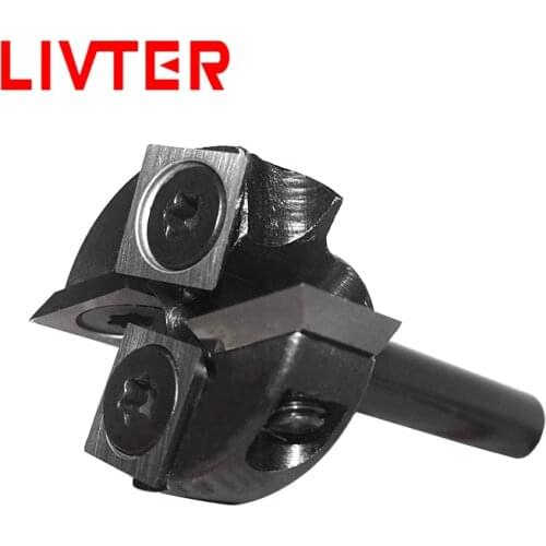 1/4 Inch 6.35mm Shank Cutting Diameter 25.4mm Ceaning Bottom and Slotting Milling Cutter for CNC Electrical Router